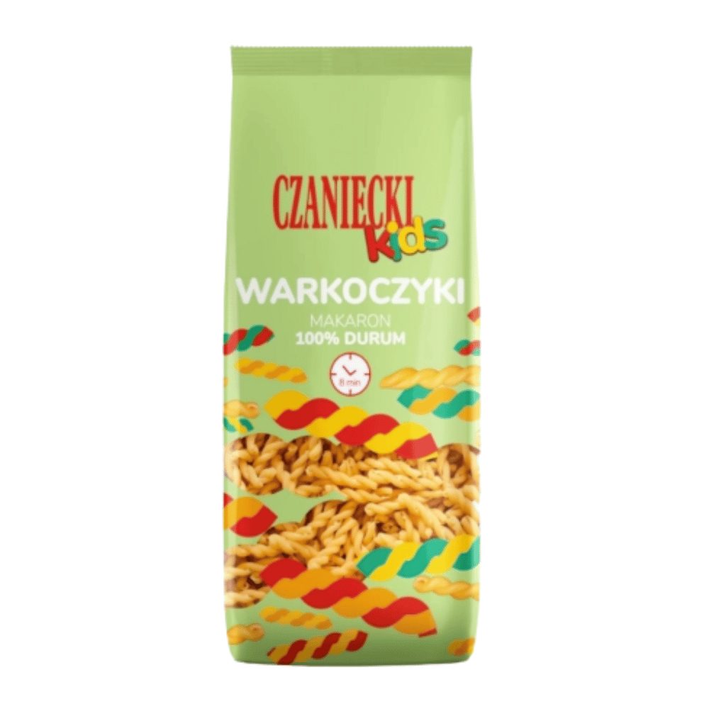 Makaron Czaniecki Kids 100% Durum Warkoczyki 250g
