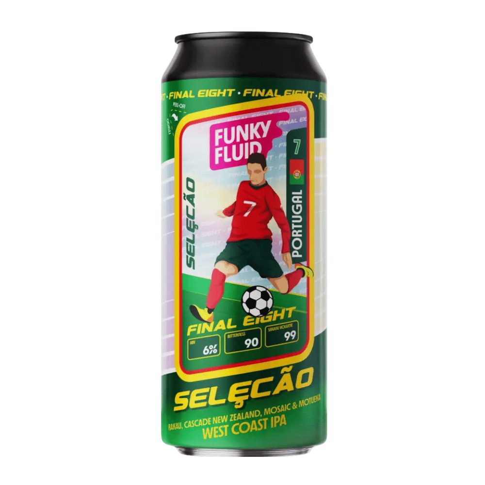 Piwo Funky Fluid Final Eight Selecao West Coast IPA 6% 500 ml puszka DRS