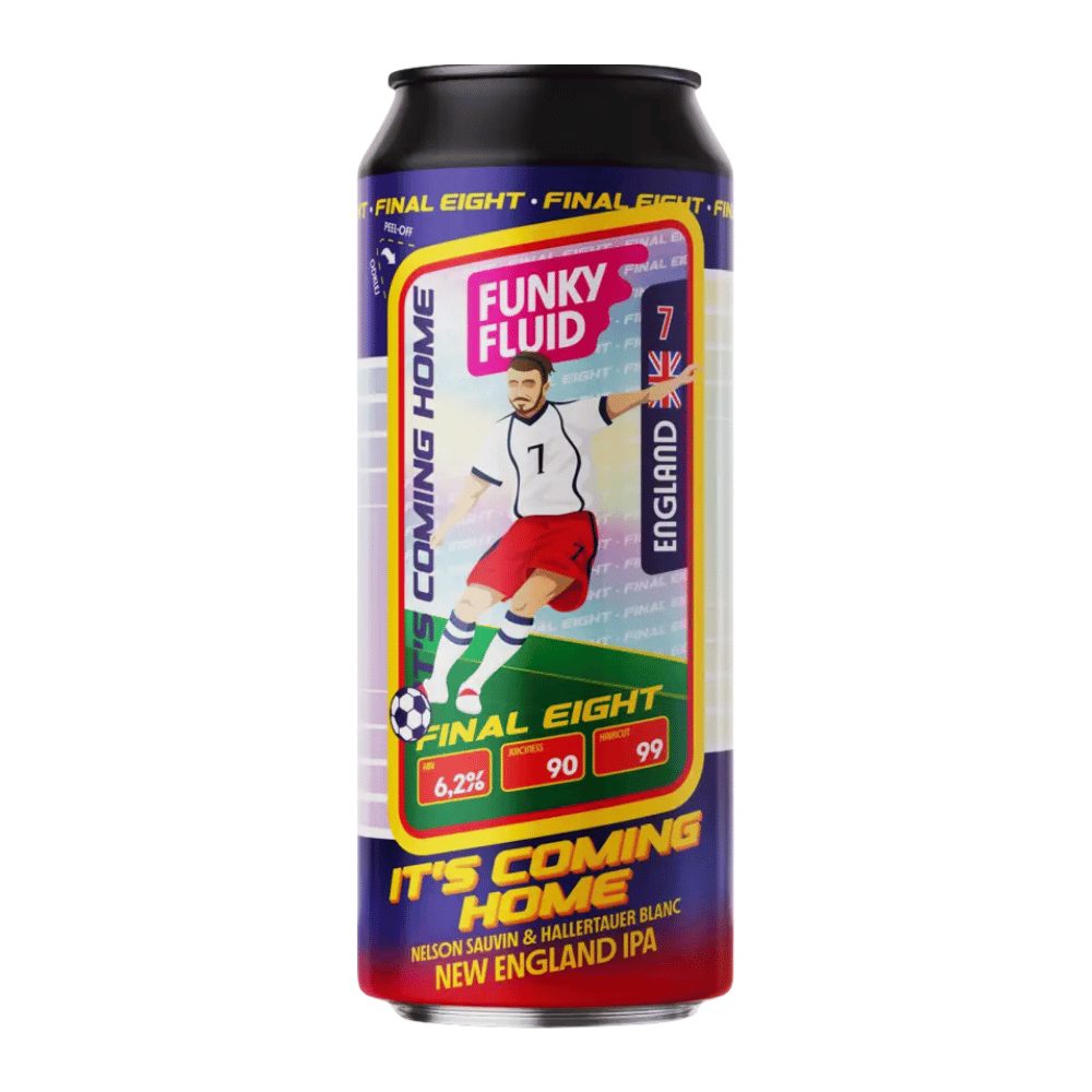 Piwo Funky Fluid It's Coming Home NEIPA 6,28% 500 ml puszka DRS