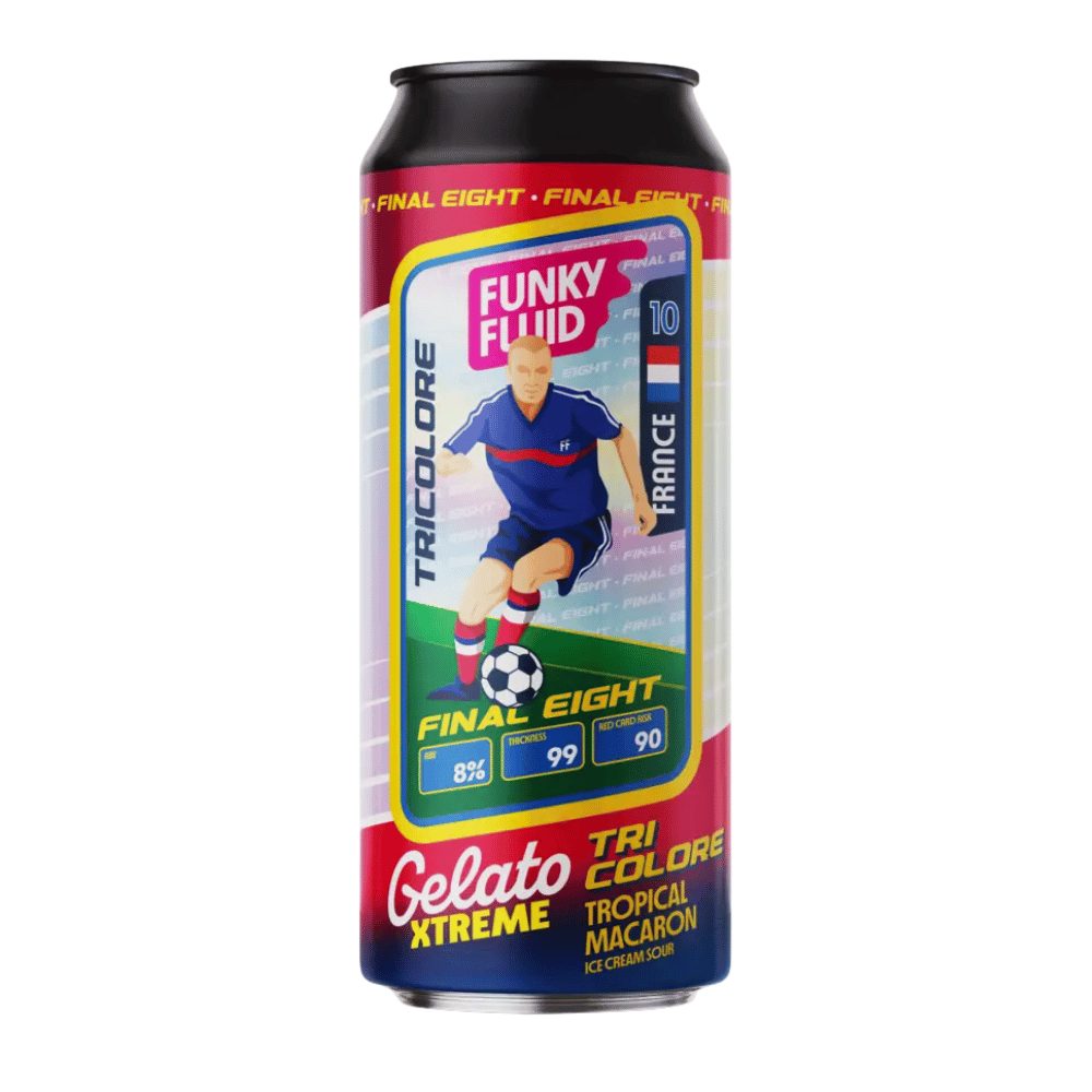 Piwo Funky Fluid Gelato Xtreme Tricolore Double Fruited Triple Ice Cream Sour 8% 500 ml puszka DRS