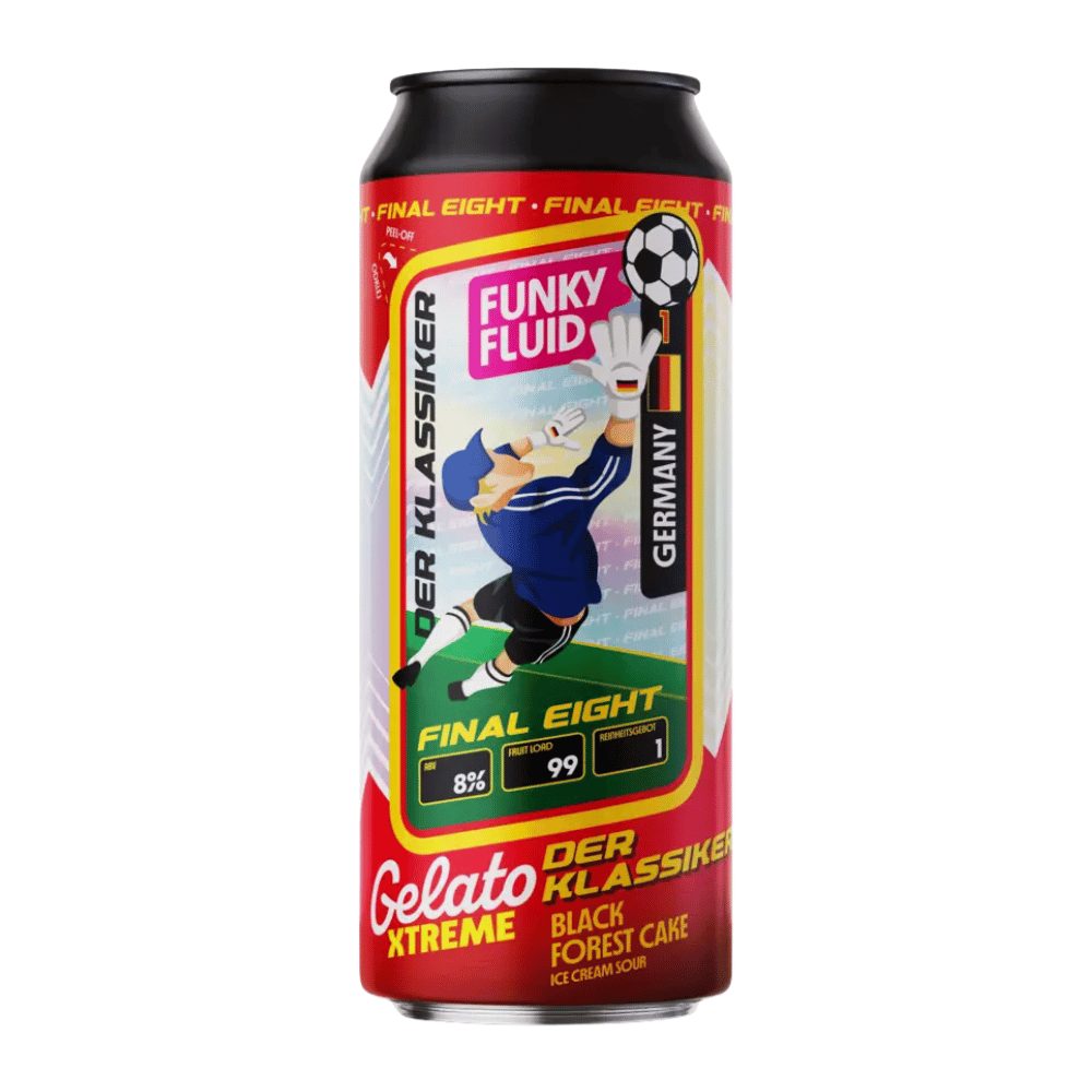 Piwo Funky Fluid Gelato Xtreme Der Klassiker Double Fruited Triple Ice Cream Sour 8% 500 ml puszka DRS