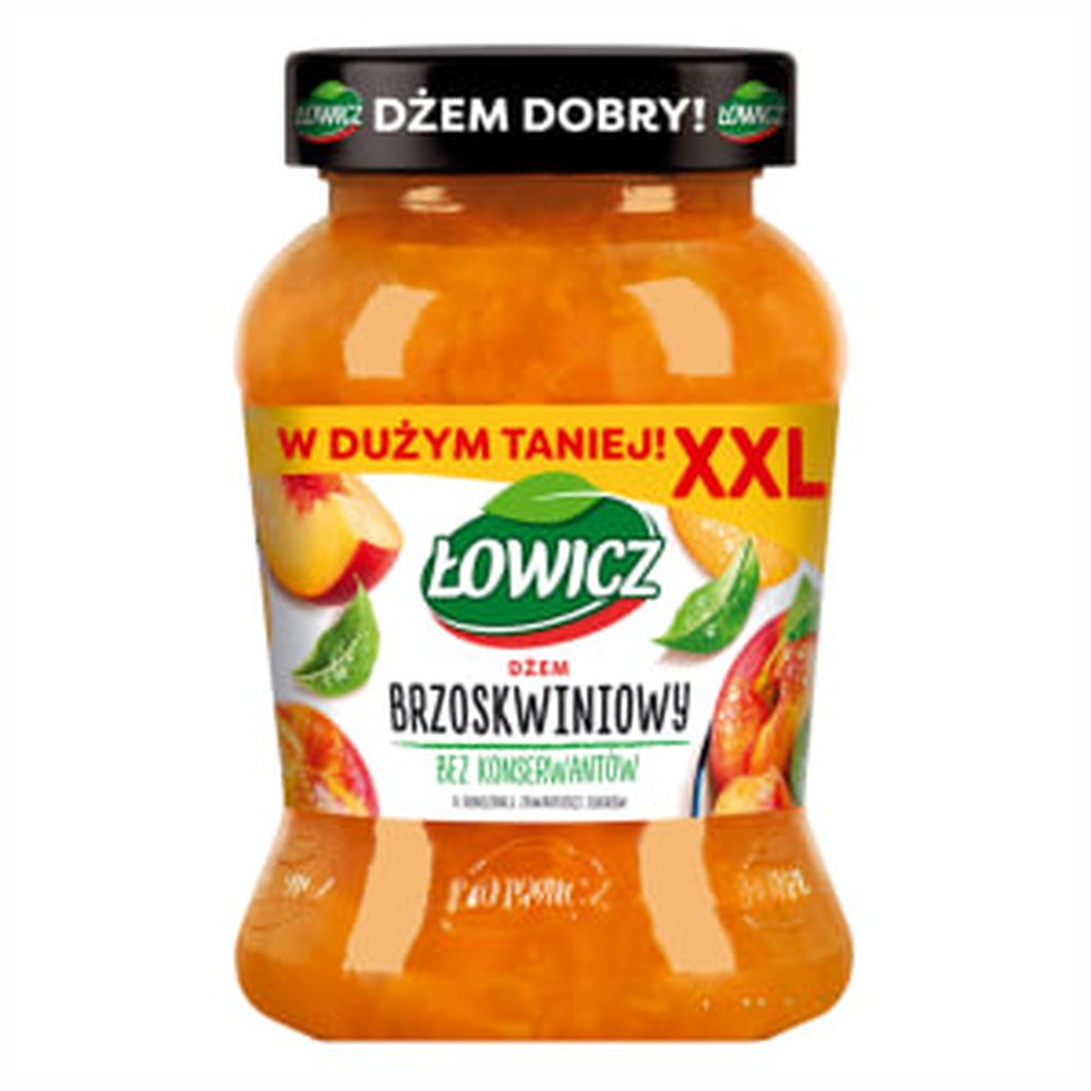 Łowicz Dżem Brzoskwiniowy 450 ml