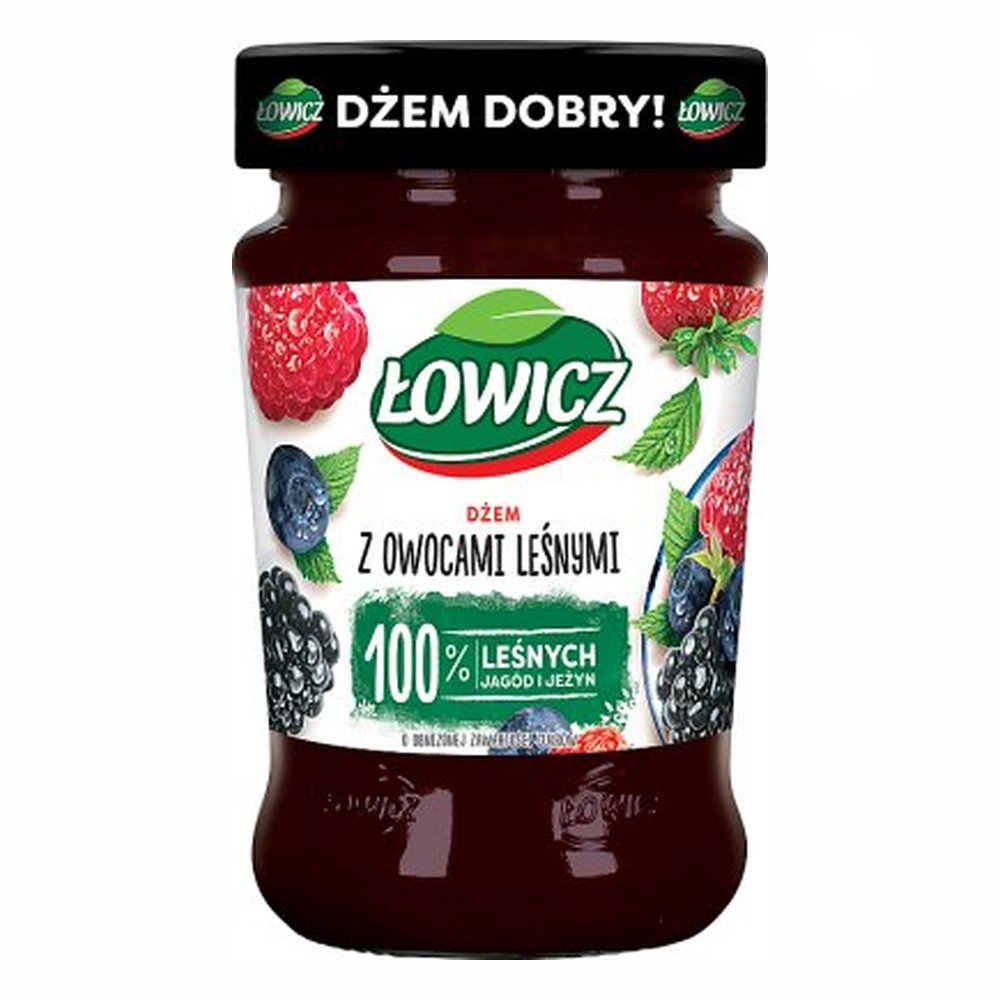 Łowicz Dżem owoce leśne 280 ml