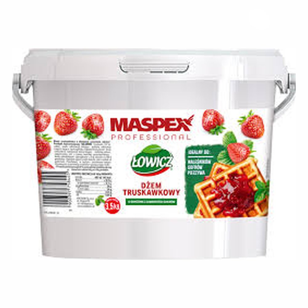 Łowicz Dżem Truskawka 3400 ml