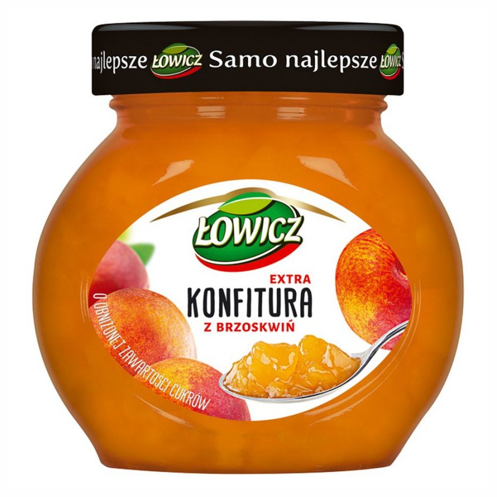 Łowicz Konfitura Brzoskwiniowa 240 ml