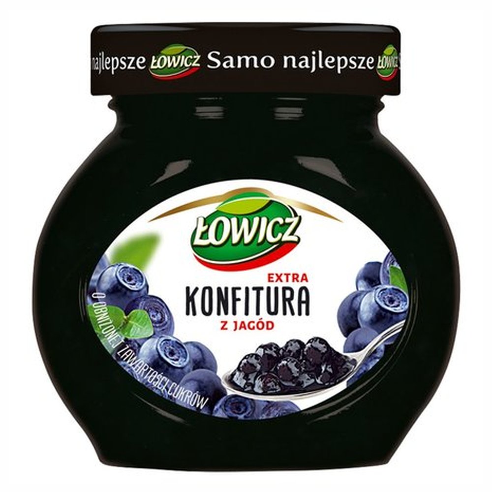 Łowicz Konfitura Jagodowa 240 ml