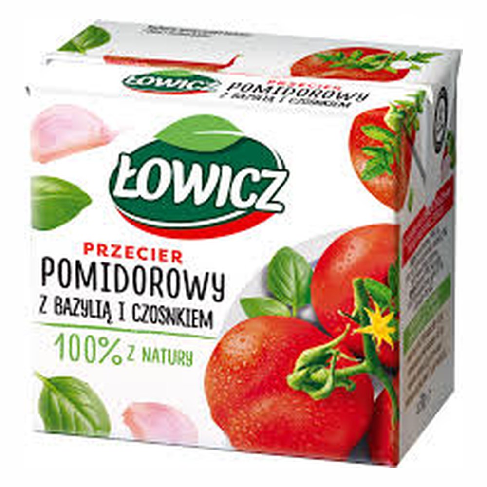 Łowicz Przecier Pomidorowy Bazylia 500 ml