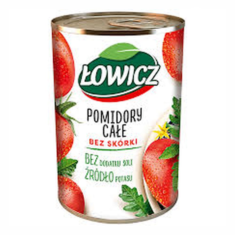 Łowicz Pomidory Całe 400 ml