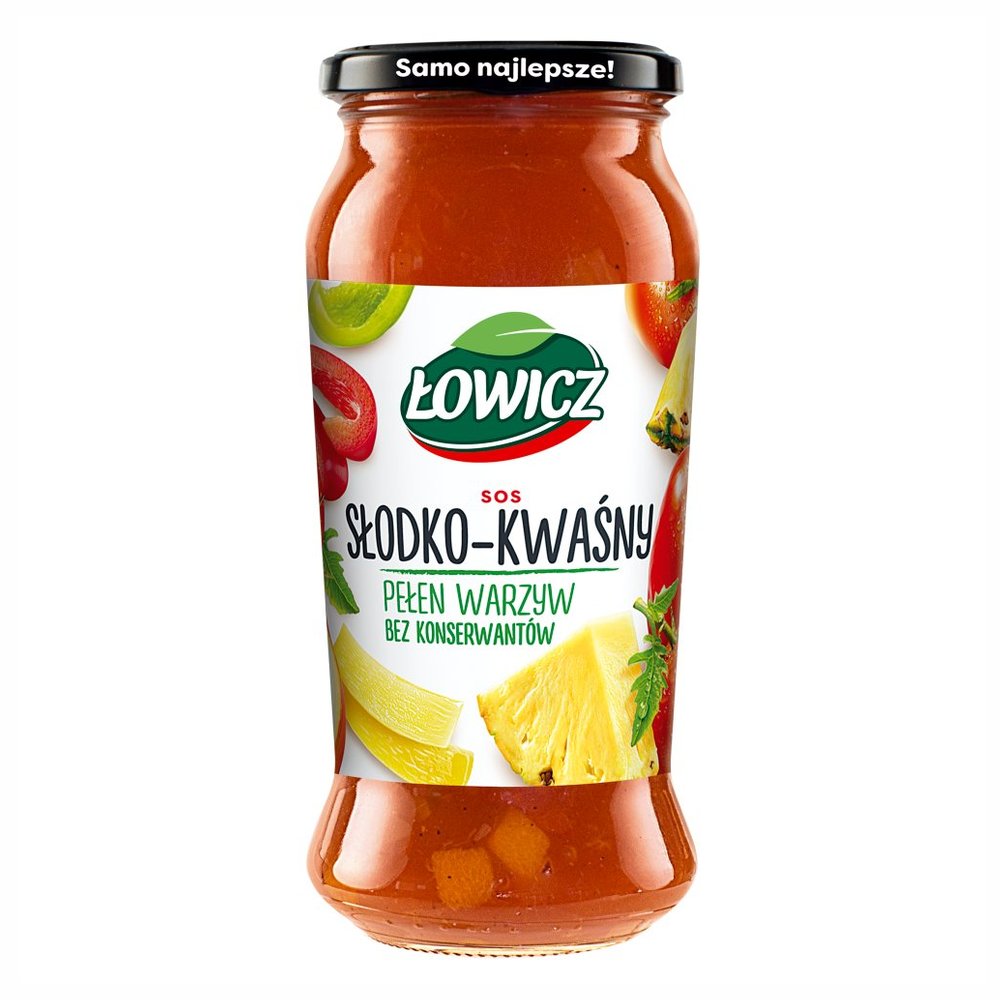 Łowicz Sos Słodko Kwaśny 500 ml