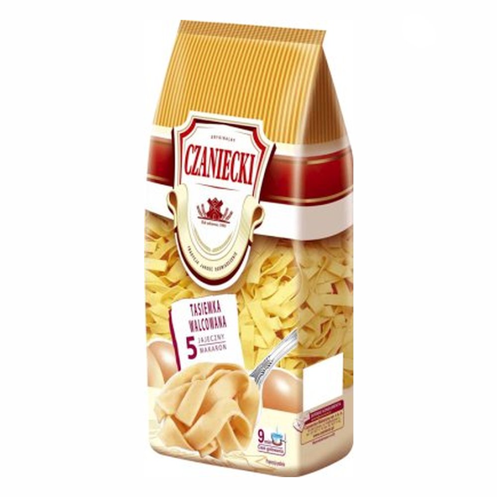 Makaron Czaniecki 5 Jaj Tasiemka Walcow 500 g