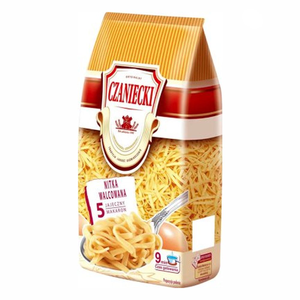 Makaron Czaniecki 5 Jaj Nitka Walcowana 250 g