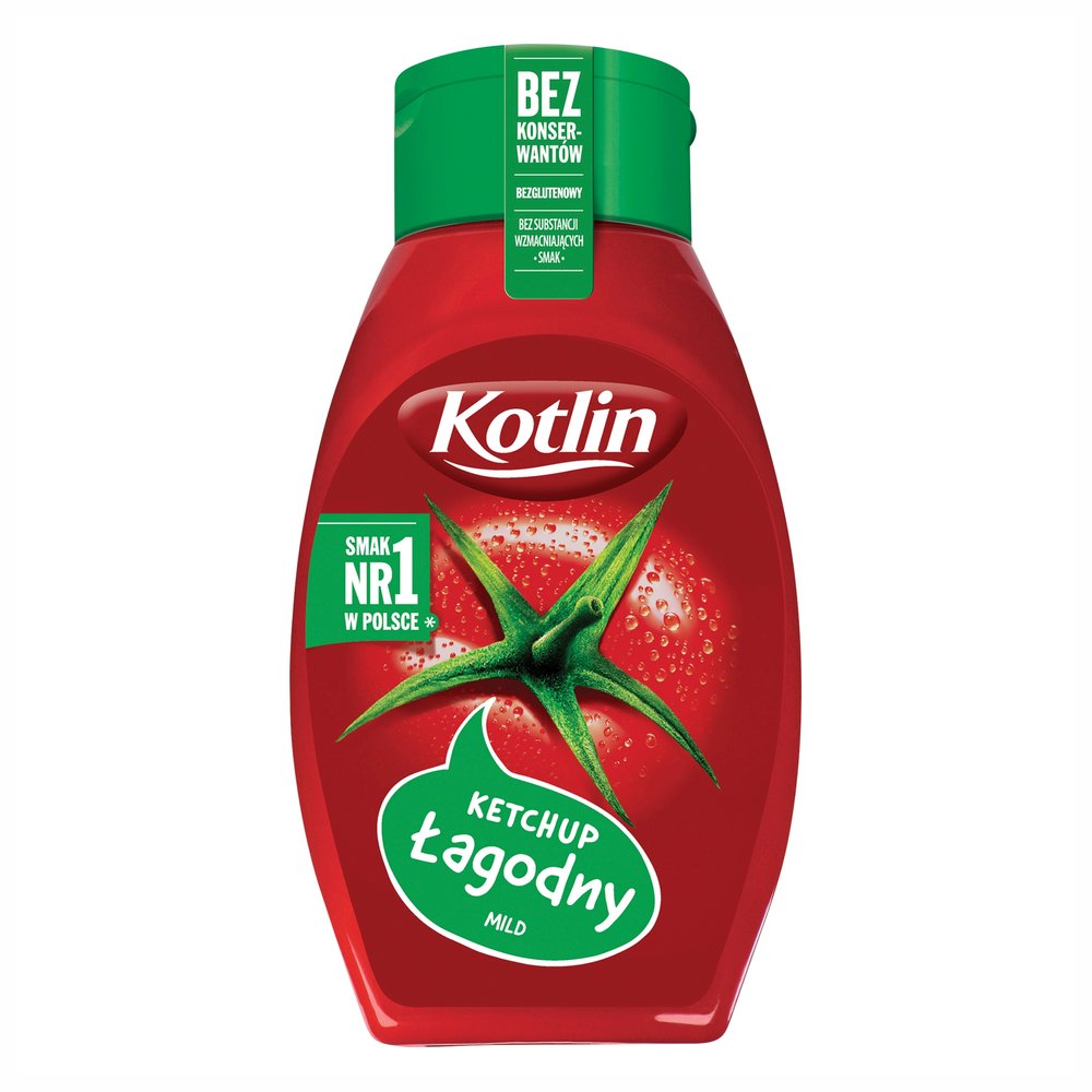 Kotlin Ketchup Łagodny 450 ml