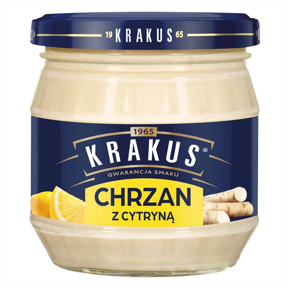 Krakus Chrzan Z Cytryną 180 ml