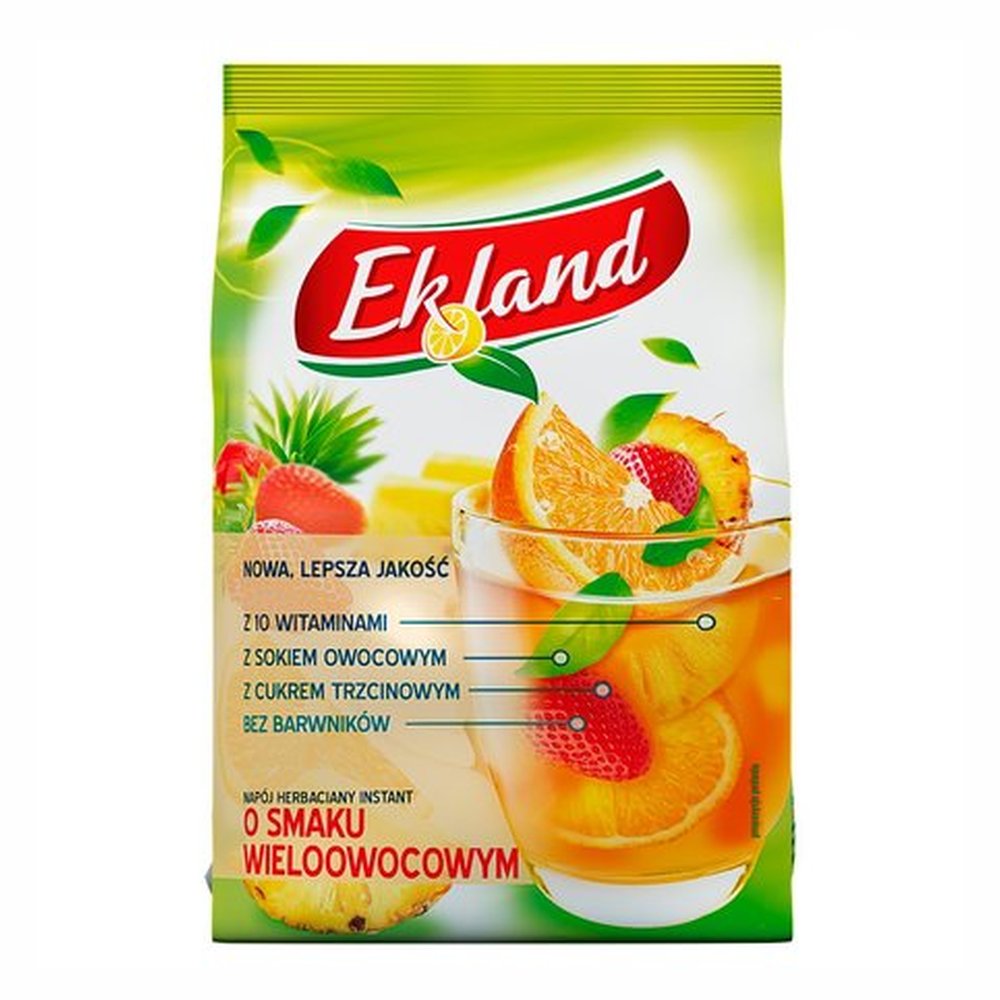 Napój herbaciany Ekland instant wieloowocowy 300 g