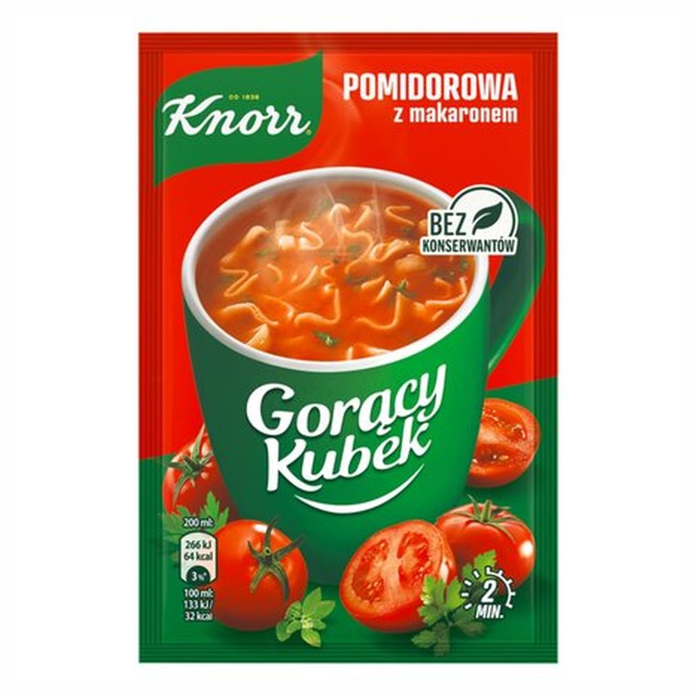 Knorr Gorący Kubek Pomidorowa 20 ml