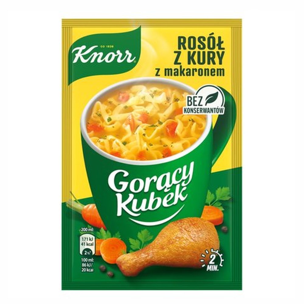 Knorr Gorący Kubek Rosół 10 ml