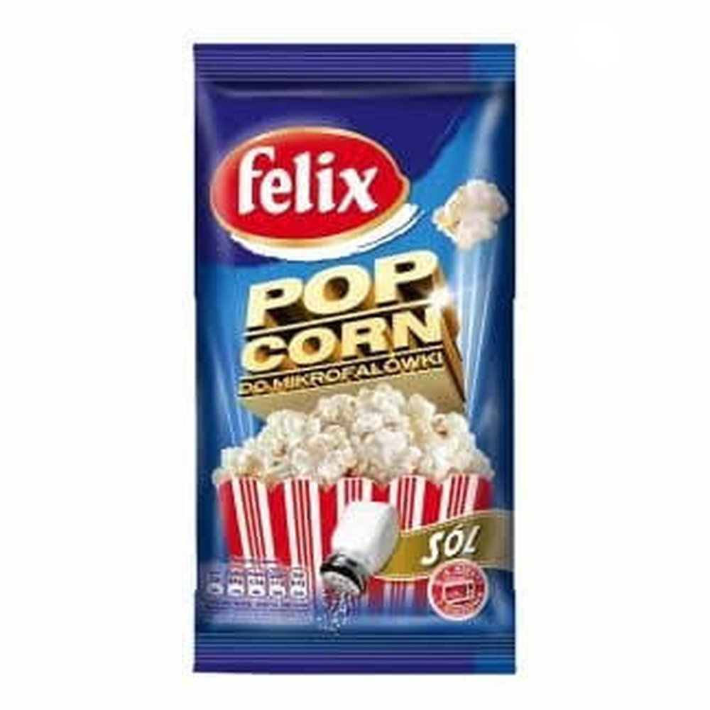 Przekąska Felix Popcorn Solony Do Mikrof. 90 ml