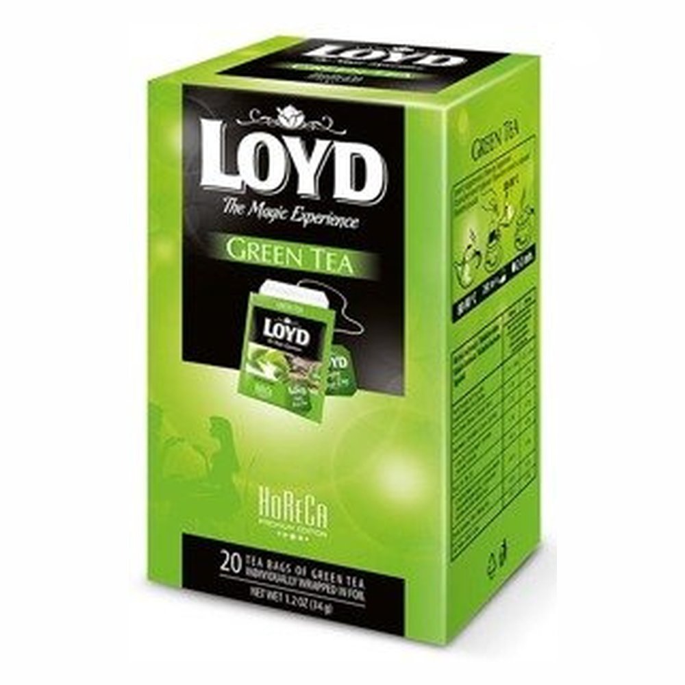 Herbata Loyd Green Tea 20 x 1,7g