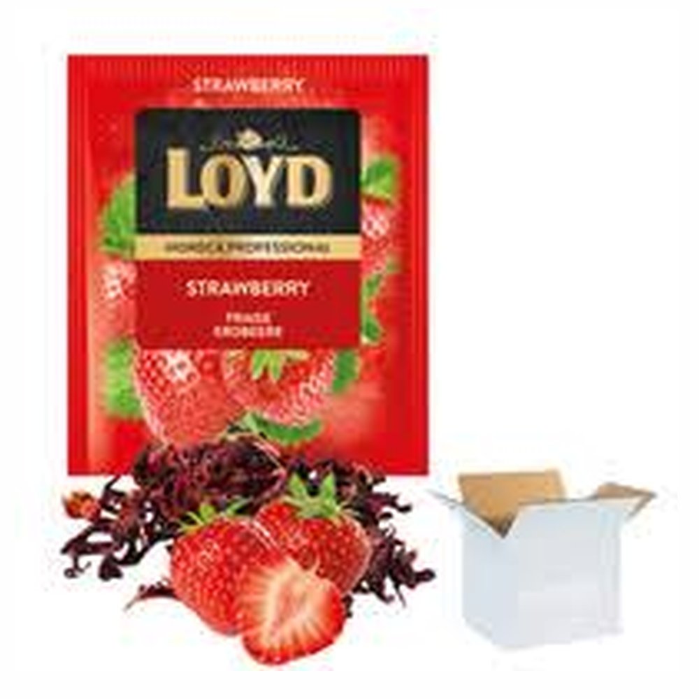Herbata Loyd Strawberry Tea 500 x 2g