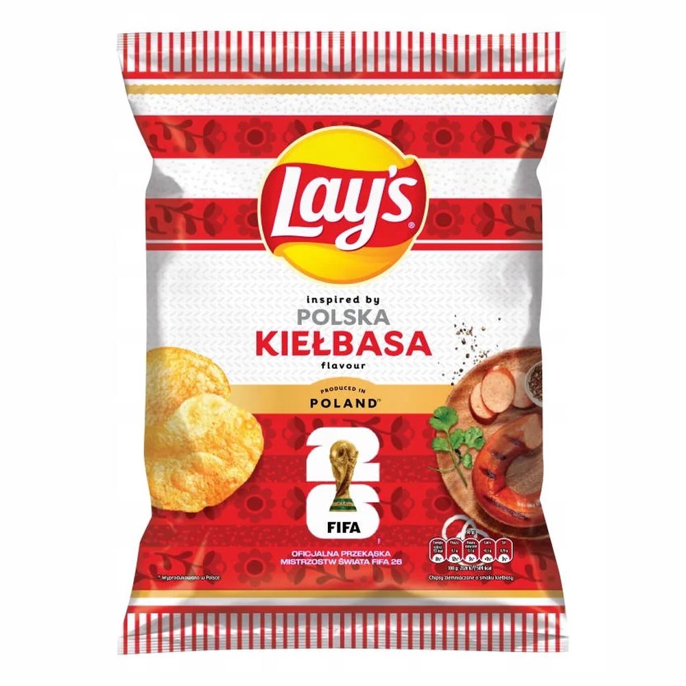 Chipsy Lay's Kiełbasa 130g