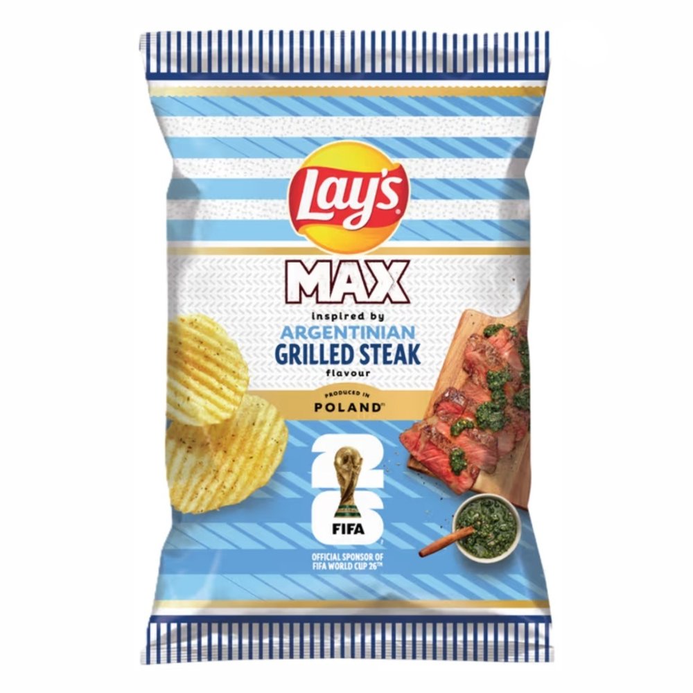 Chipsy Lay's Max Karbowane Grilled Steak 120 ml
