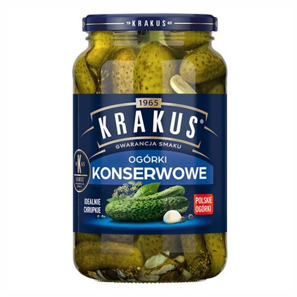 Krakus Ogórki Konserwowowe 920 g
