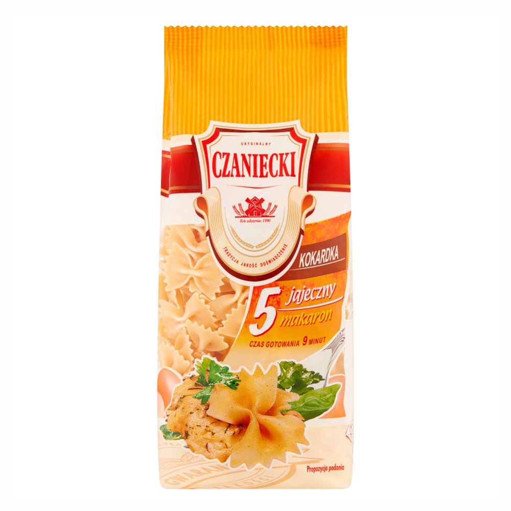 Makaron Czaniecki 5 Jaj Kokardka 250 g