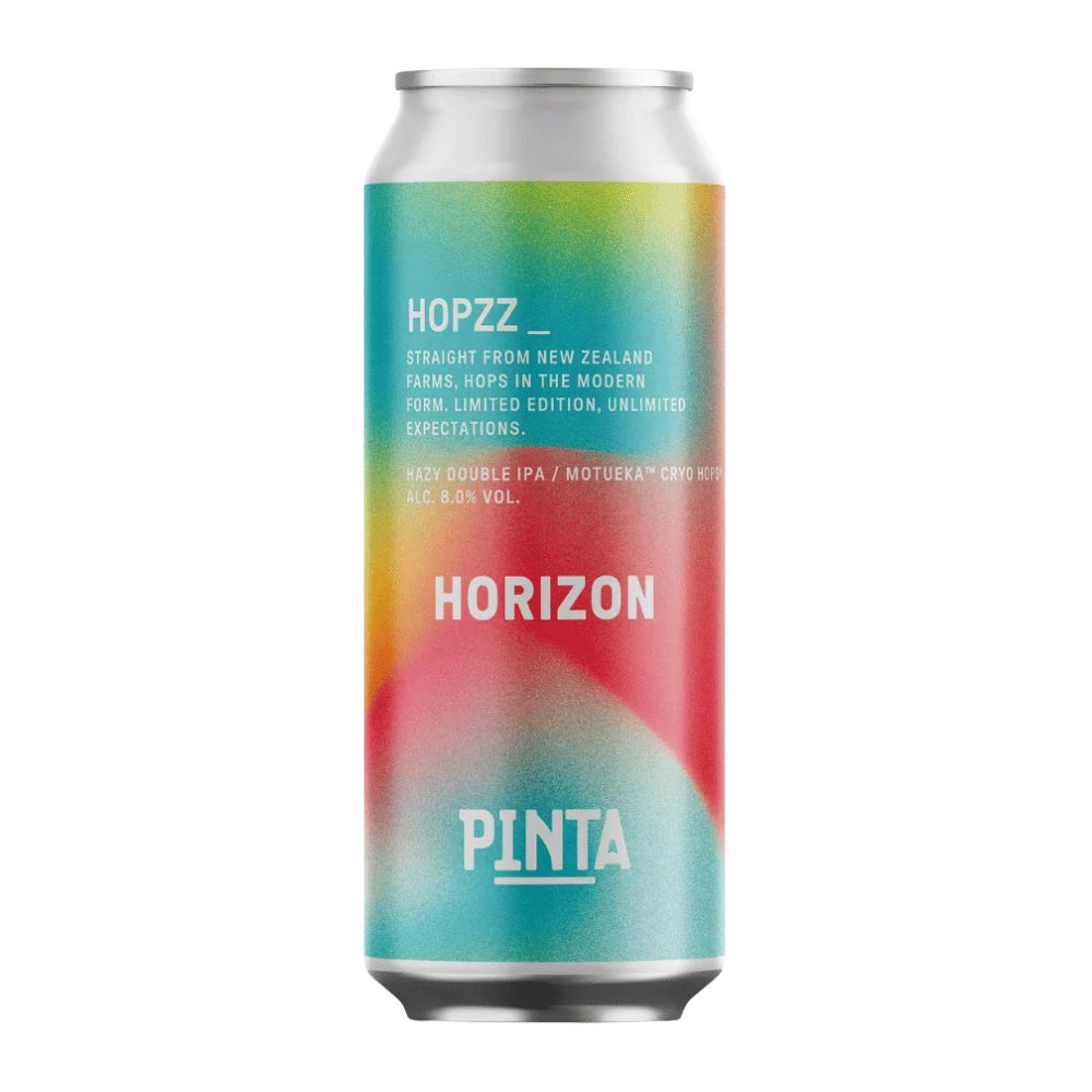 Piwo Pinta Hopzz_horizon Hazy Double IPA 8% 500 ml puszka DRS