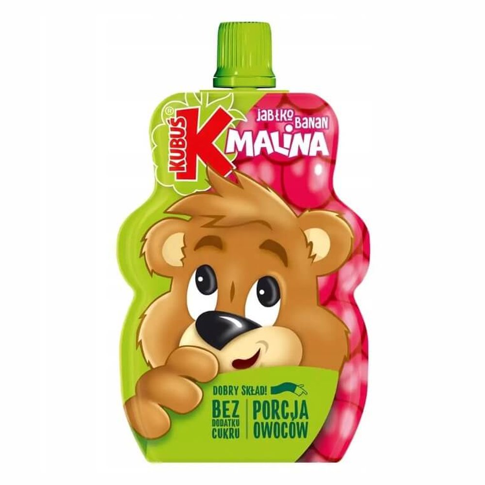 Napój Kubuś Mus Owocowy Jabłko Banan Malina 100g