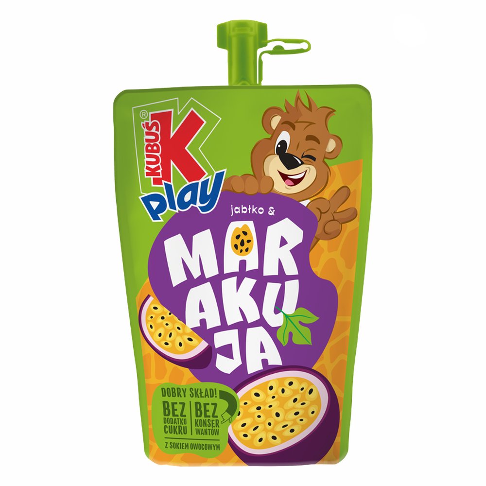 Napój Kubuś Play Napój Jabłko Marakuja 200ml