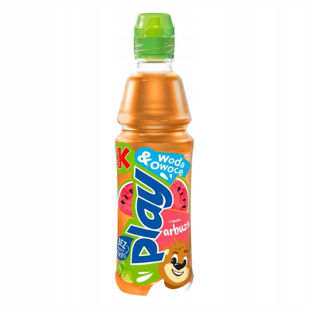 Napój Kubuś Play Woda & Owoce Napój o smaku arbuza DRS 400 ml