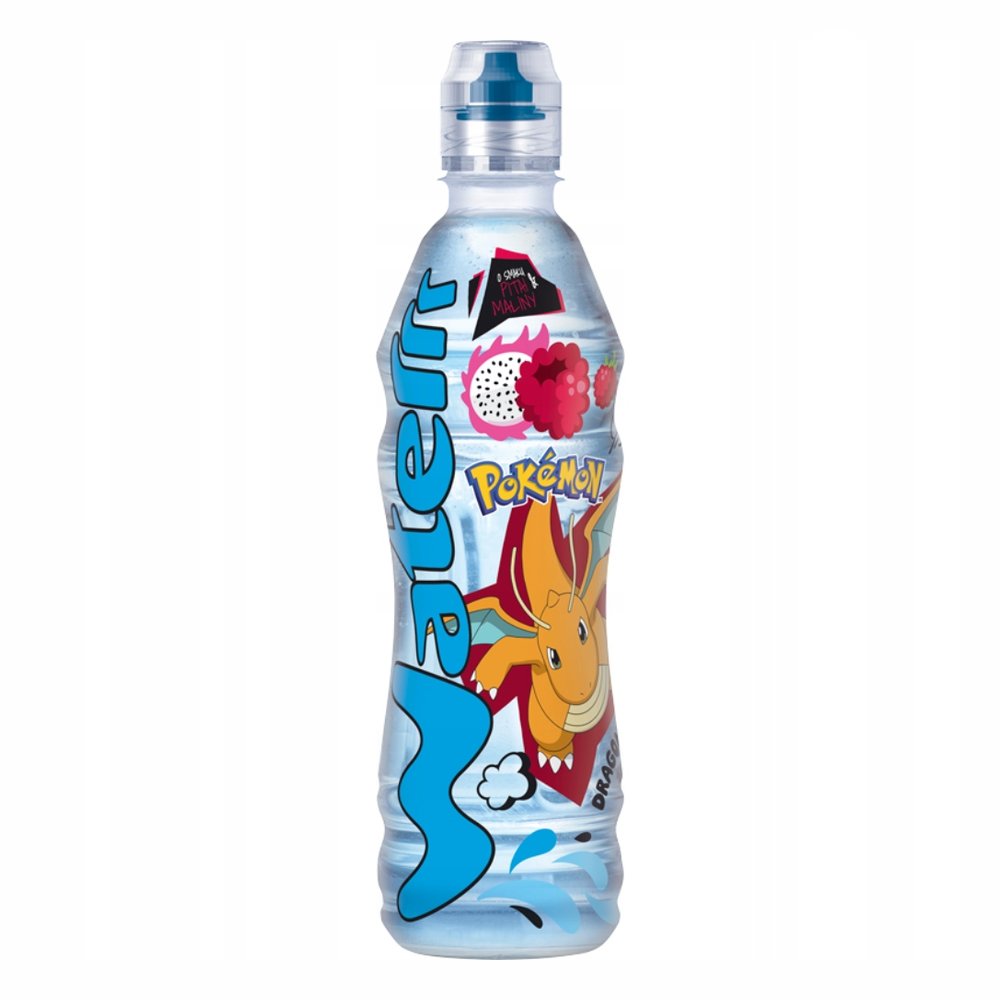Napój Kubuś Waterrr Pokémon o smaku malina-pitaja DRS 500 ml