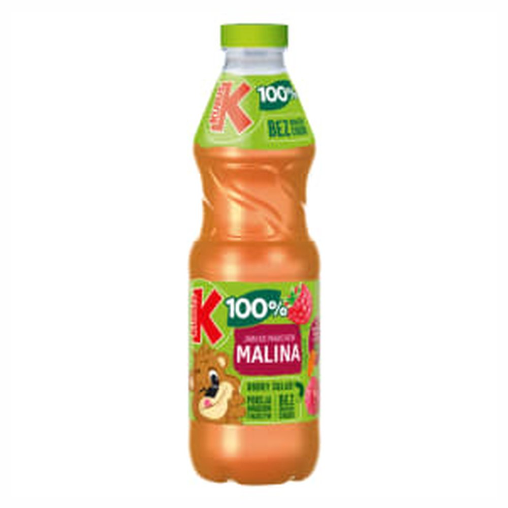 Napój Kubuś Sok 100% marchew malina jabłko DRS 850 ml