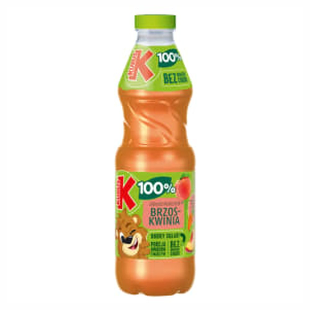 Napój Kubuś Sok 100% brzoskwinia marchew jabłko DRS 850 ml