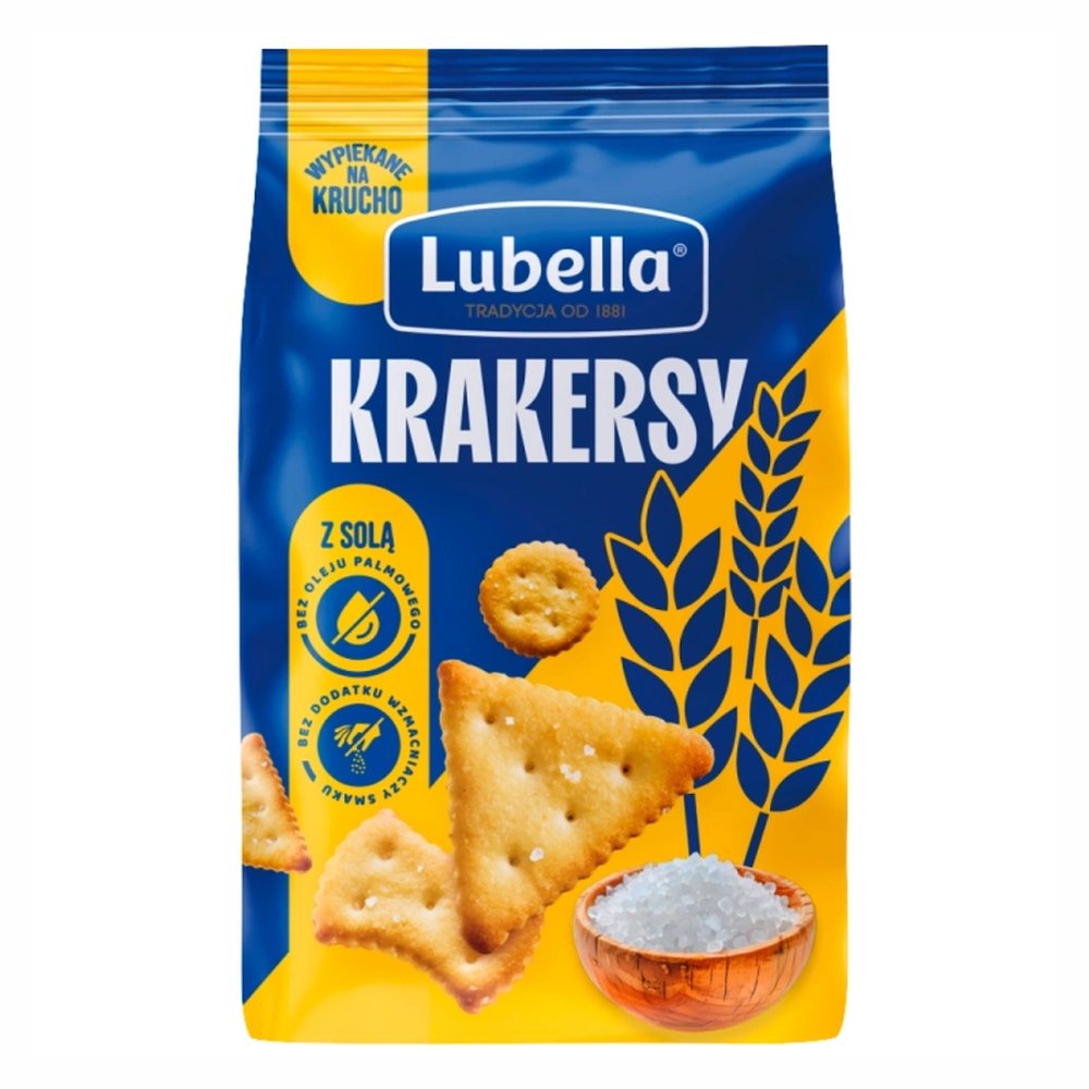 Lubella Krakersy z solą 90 g