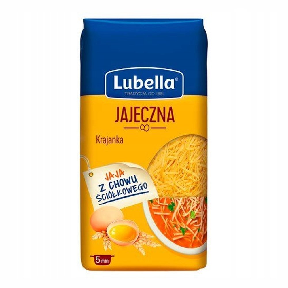 Lubella Jajeczna Makaron krajanka 250 g