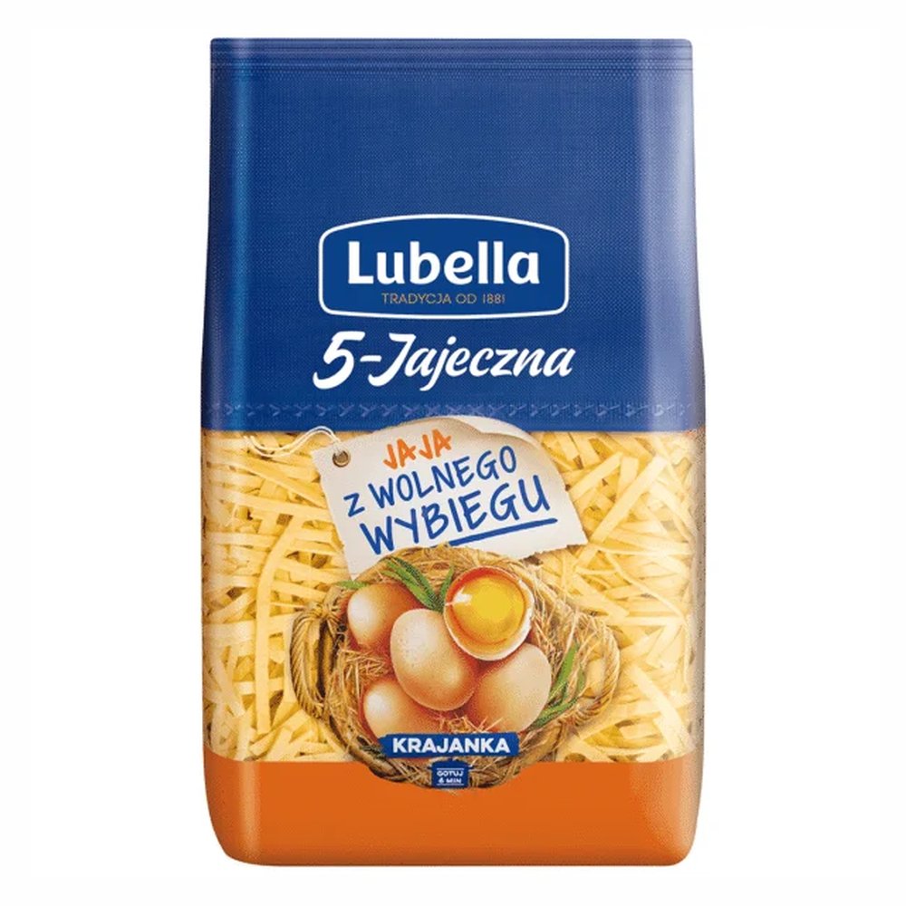 Lubella 5 Jajeczna Makaron krajanka 400 g