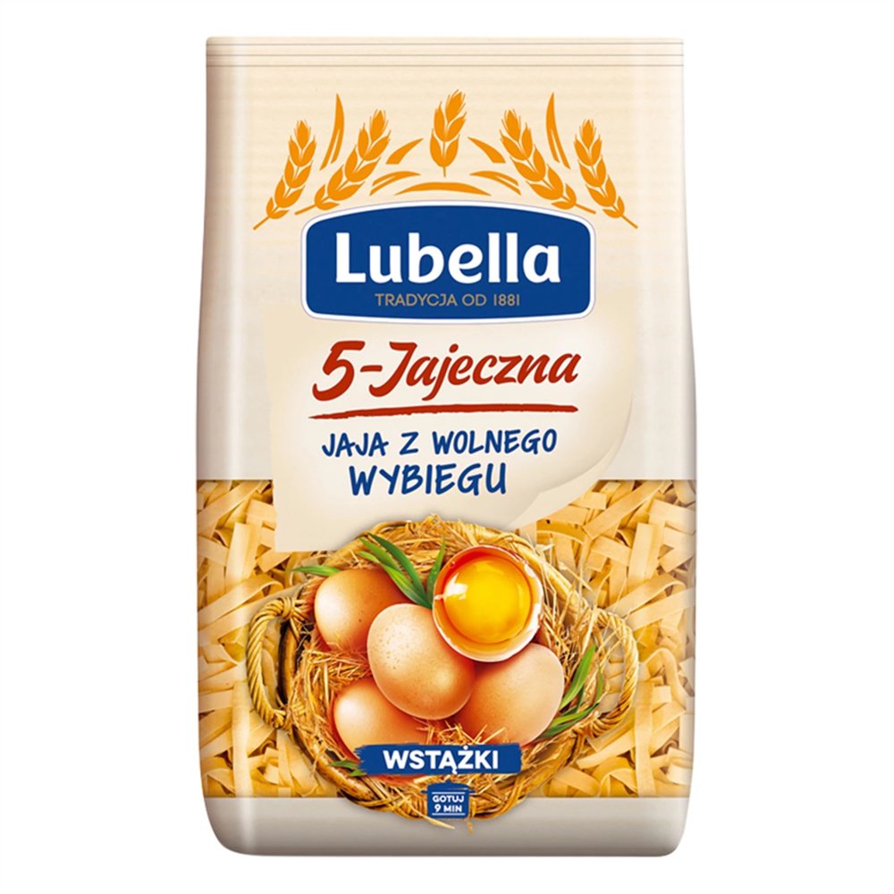 Makaron Lubella jajeczny wstążki 400 g