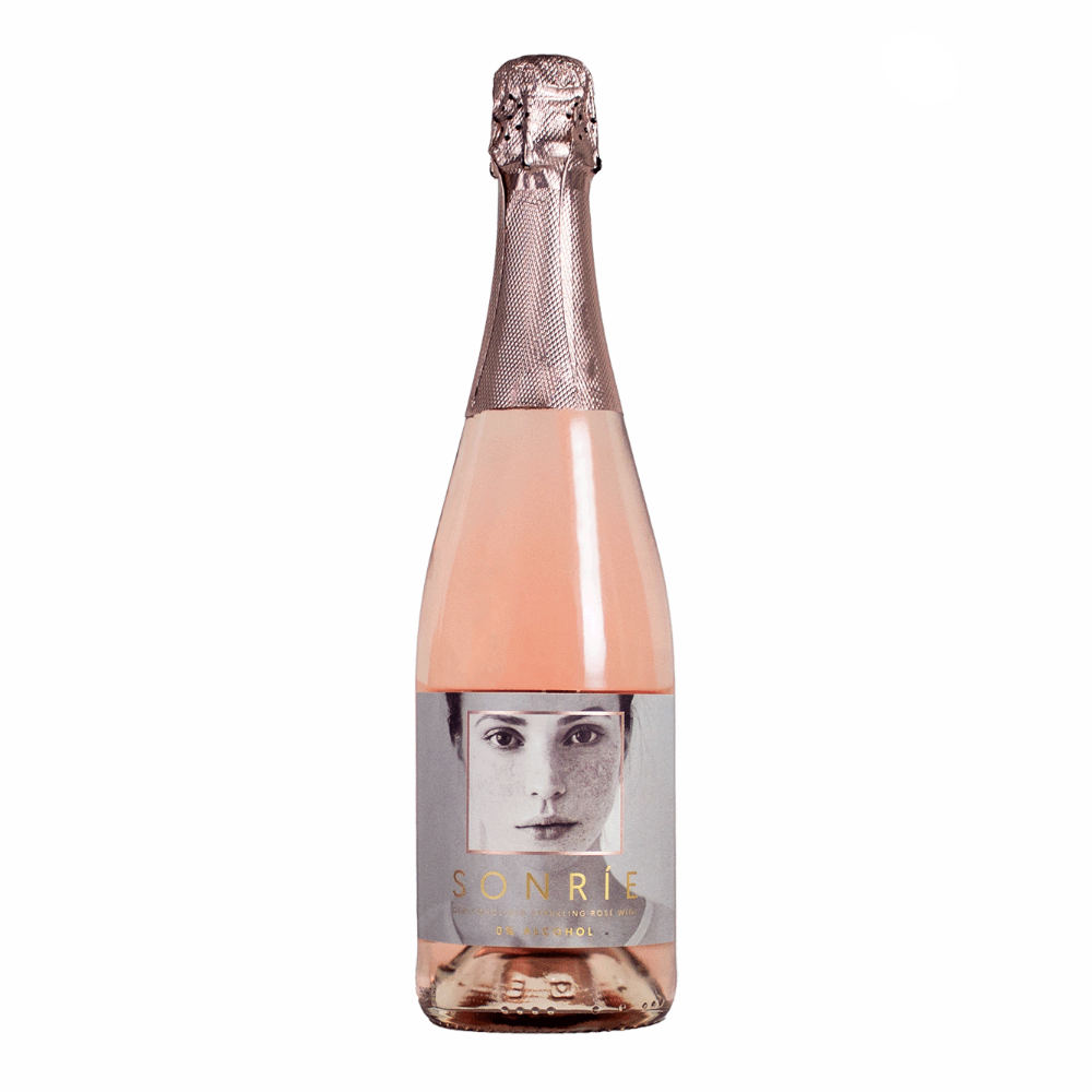 Wino Sonríe Espumoso Rosado 0% 750 ml