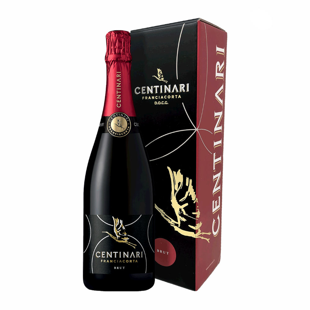 Wino Centinari Franciacorta Brut 12% białe półwytrawne 750 ml
