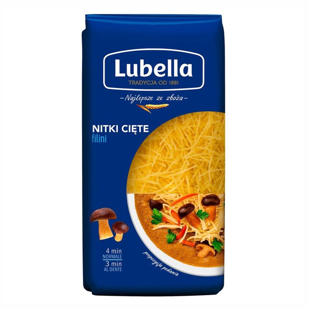 Makaron Lubella nitki cięte 400 g
