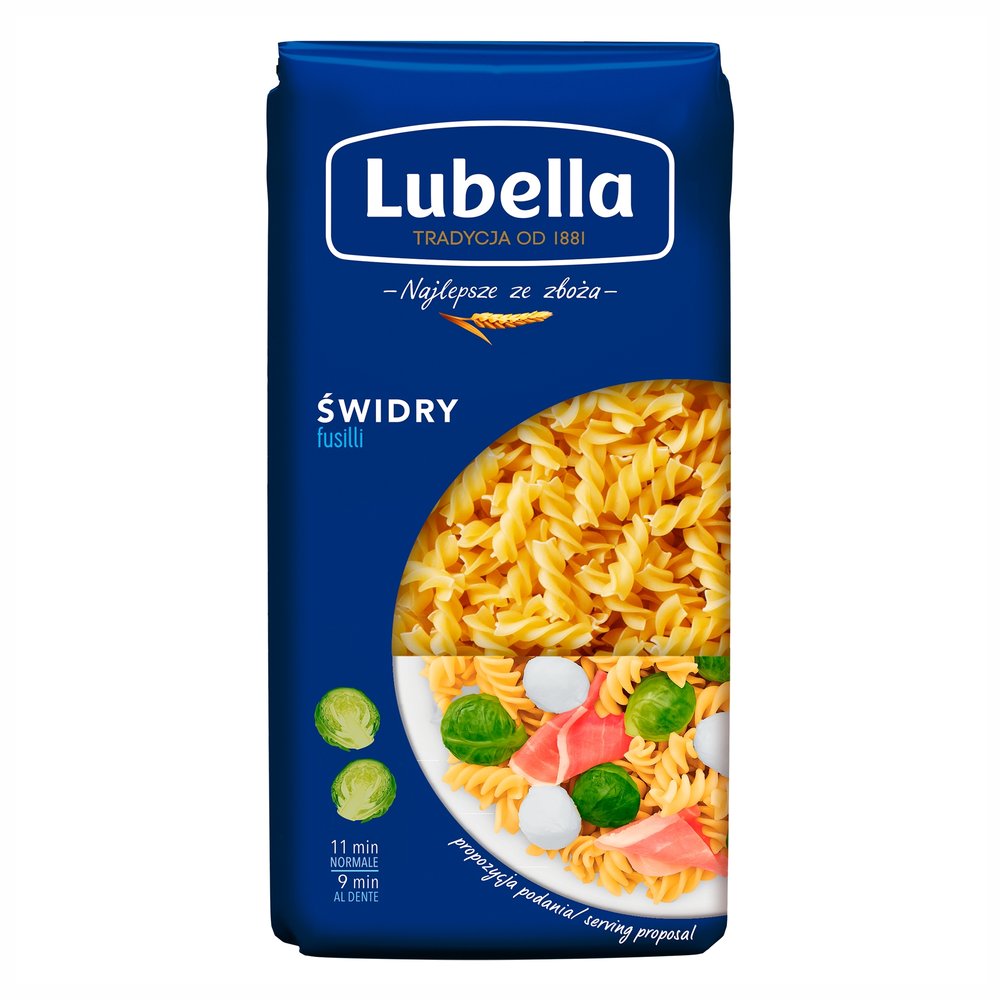 Lubella Makaron świderki 400 g