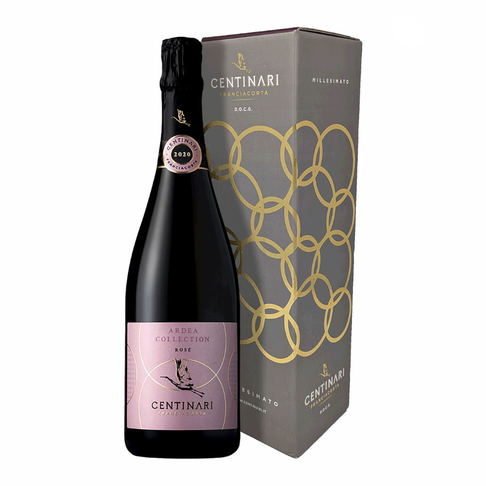 Wino Centinari Franciacorta Ardea Collection Rosé 2020 12,5% różowe półwytrawne 750 ml