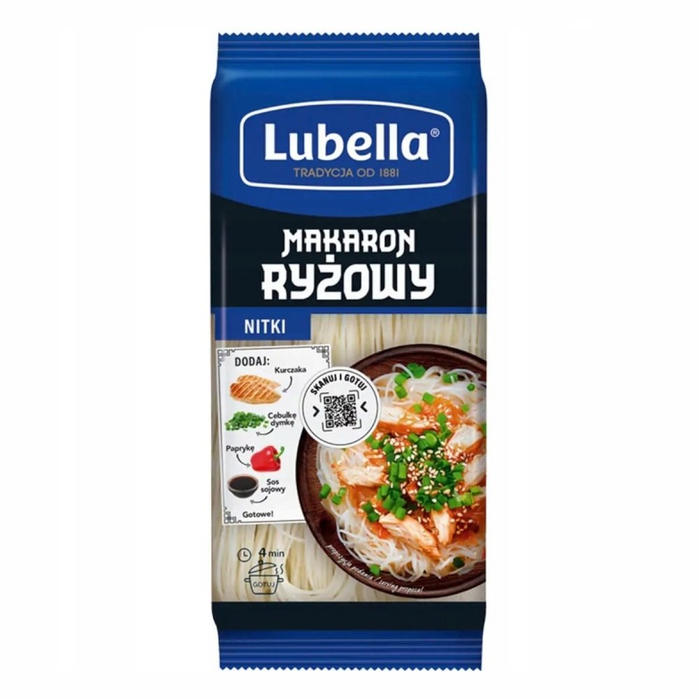 Makaron Lubella ryżowy Nitki 200 g