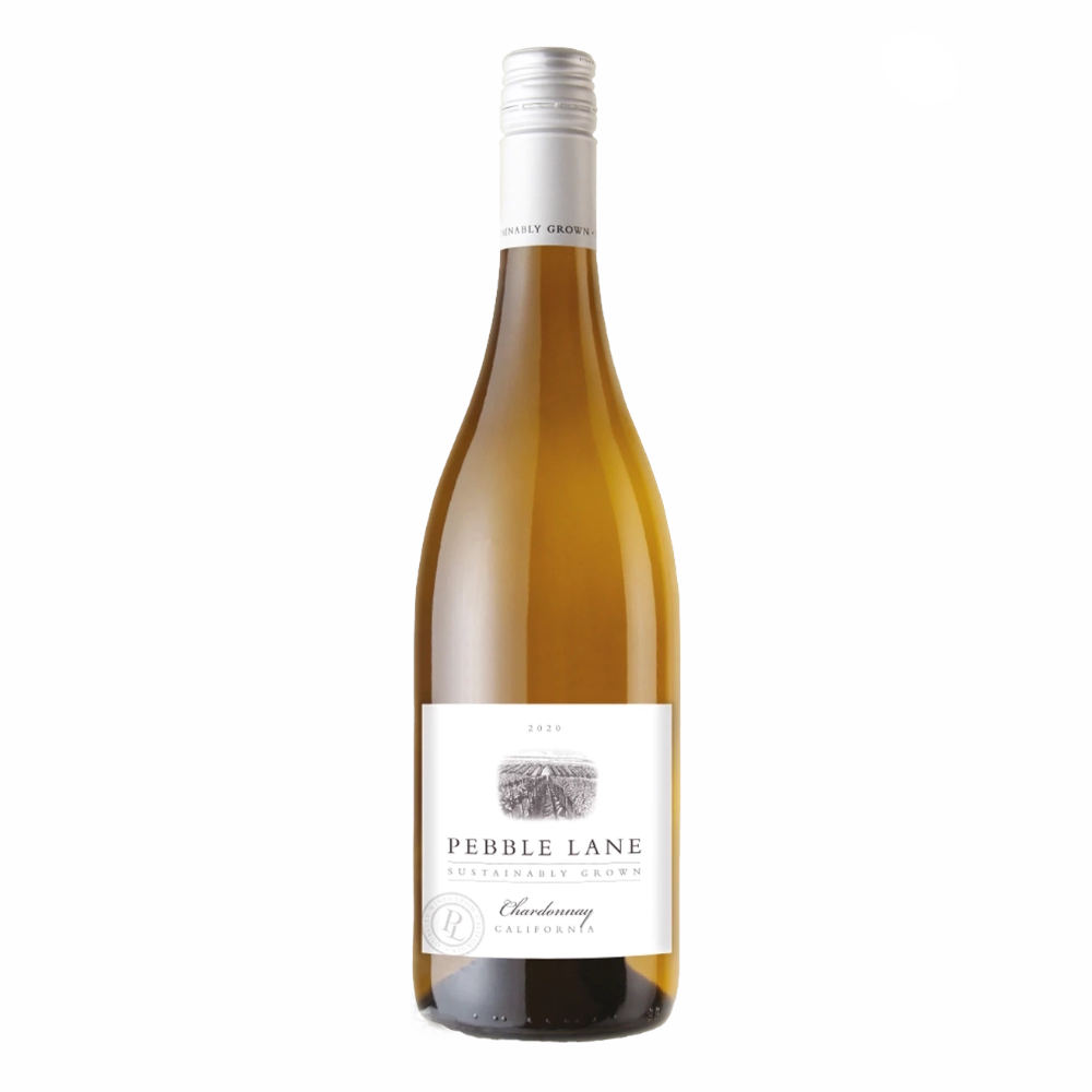 Wino Pebble Lane Chardonnay 13,5% białe wytrawne 750 ml