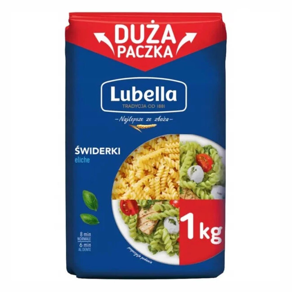 Makaron Lubella Świderki Eliche 1kg