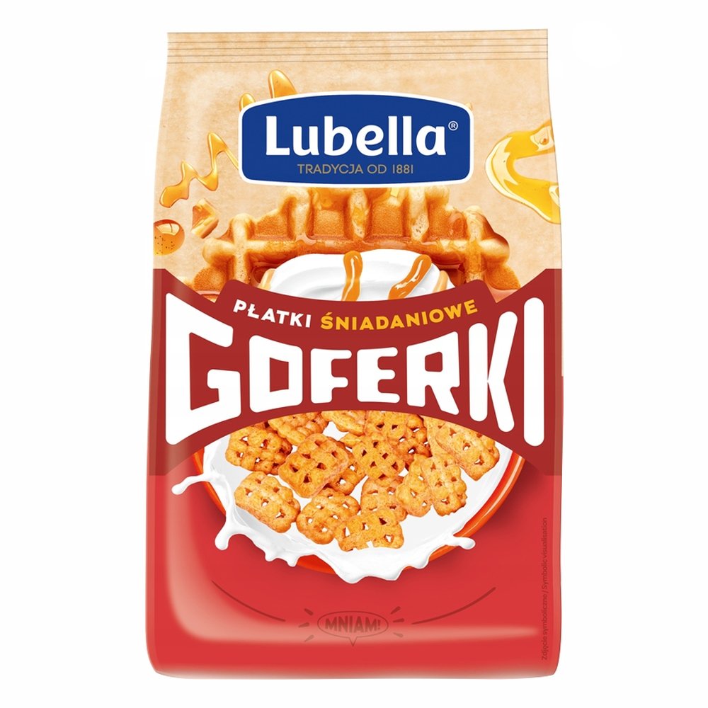 Lubellla płatki śniadaniowe Goferki maślane 400g