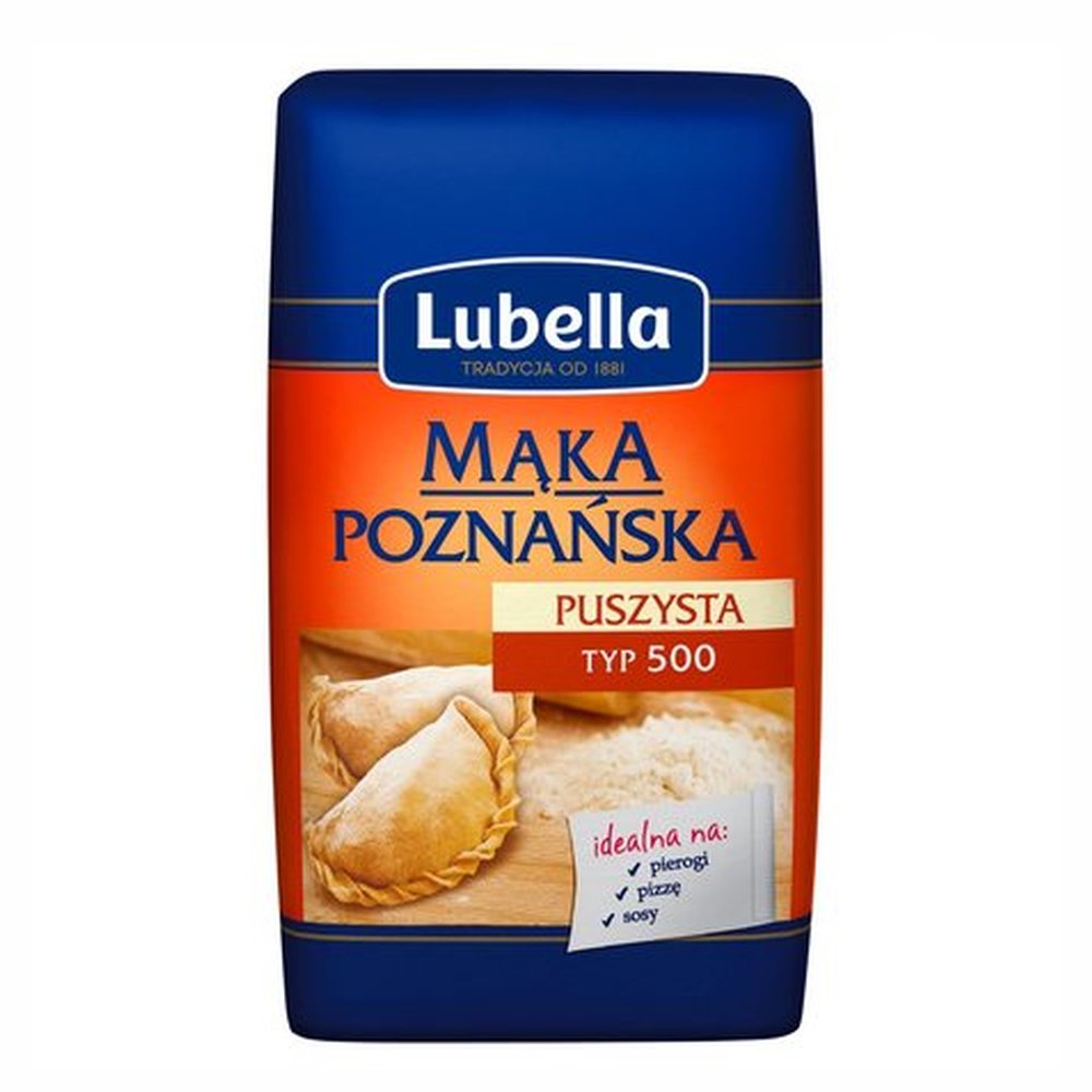 Mąka poznańska Lubella puszysta typ 500 1 kg