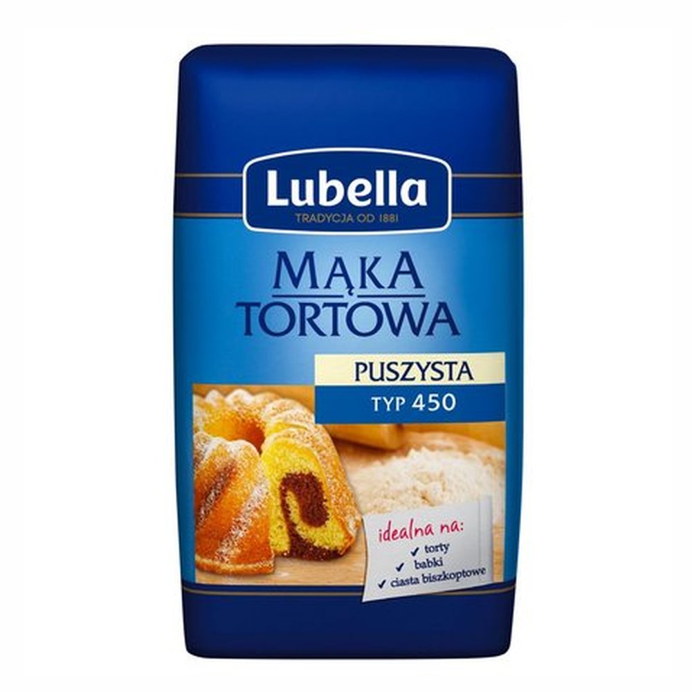 Mąka puszysta Lubella tortowa 1kg