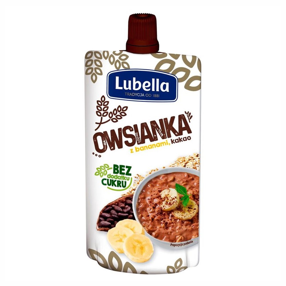 Owsianka z bananami i kakao Lubella 100 g